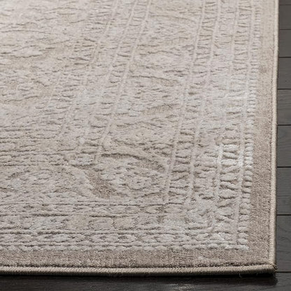 SAFAVIEH Reflection Collection Runner Rug - 2'3" x 16', Beige & Cream, Non-Shedding & Easy Cleaning, Ideal for Living Room, Dining, Bedroom (RFT668A)