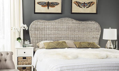 Safavieh Home Collection Imelda White Washed Headboard (King)