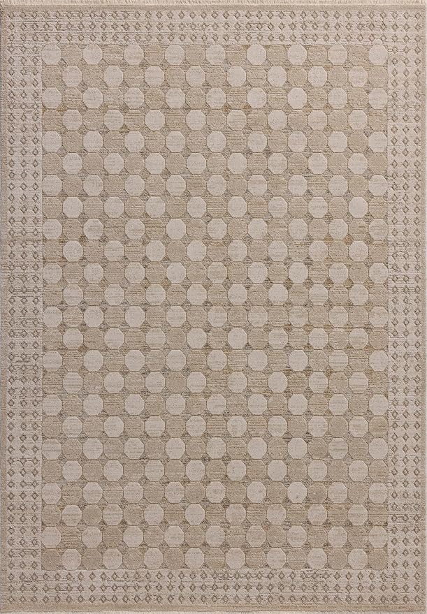 Loloi Amber Lewis Cali Collection CIL-01 Taupe/Natural 7'-10" x 10', .25" Pile Height, Area Rug