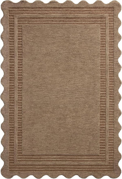 Loloi Chris Loves Julia Scottie Collection SCO-01 Mocha/Clay 5'-0" x 7'-6", .87" Pile Height, Area Rug