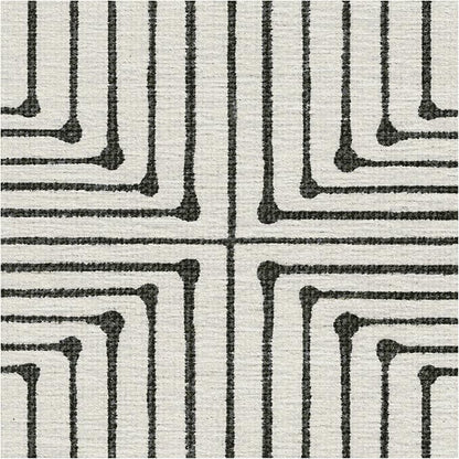 RUGGABLE x Jonathan Adler Machine Washable Modern Area Rug – Inkdrop Black & Ivory 9x12, Stain-Resistant, Non-Slip – Large Rugs for Living Room, Bedroom, Hallway, Entryway & Office–with Cushioned Pad