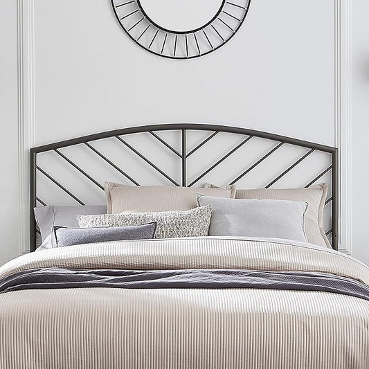 Hillsdale Essex Queen Metal Headboard, Gray Bronze, 2346-570