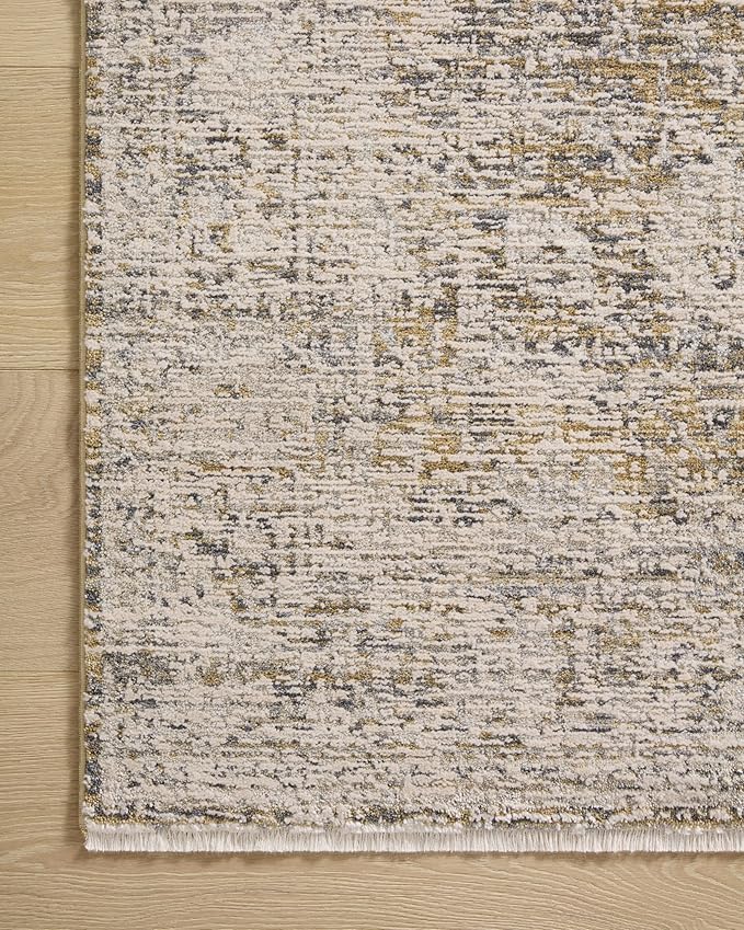 Loloi Amber Lewis Alie Collection ALE-05 Gold/Beige 2'-3'' x 3'-10'', .13'' Pile Height, Accent Rug