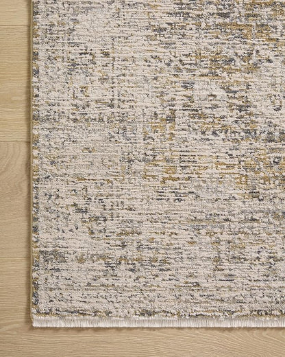 Loloi Amber Lewis Alie Collection ALE-05 Gold/Beige 2'-3'' x 3'-10'', .13'' Pile Height, Accent Rug