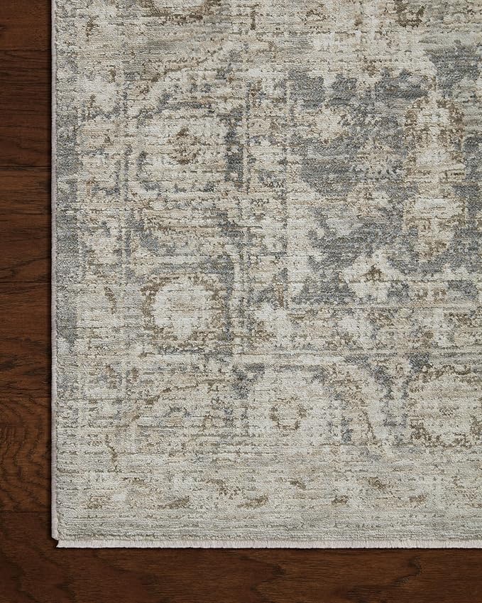 Loloi Amber Lewis Honora Collection HON-02 Slate/Beige 2'-7" x 8'-0" Runner Rug