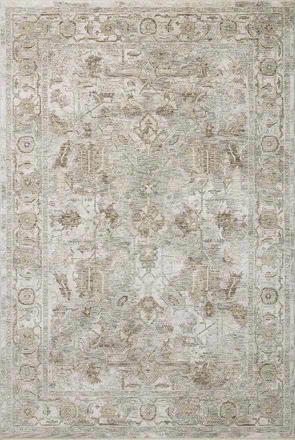 Loloi Amber Lewis Honora Collection HON-06 Grey/Taupe 7'-10" x 10' Area Rug