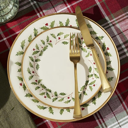 Lenox 899203 Holiday 18-Piece Dinnerware Set, Service For 6