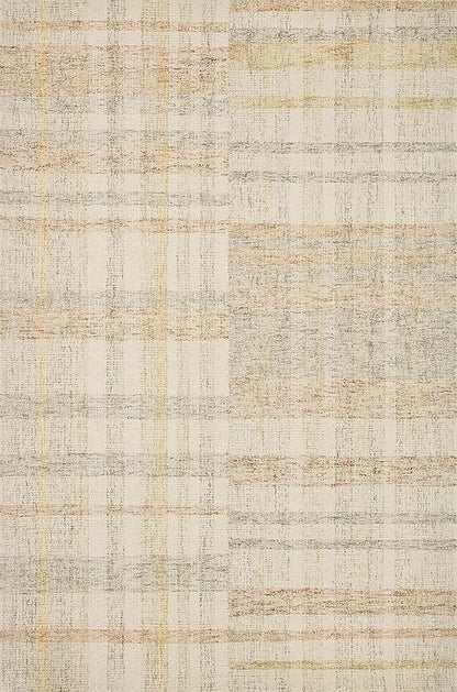Loloi Chris Loves Julia Chris Collection CHR-04 Natural/Multi 2'-6'' x 11'-6'', .50" Pile Height, Runner Rug