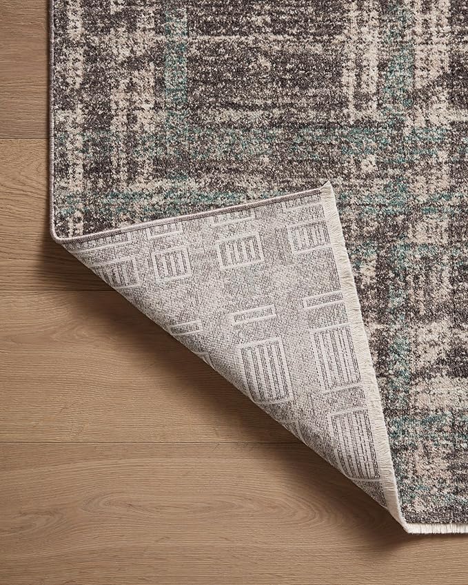 Loloi Angela Rose Ember Collection EMB-08 Espresso/Multi 2'-7" x 7'-6" Runner Rug