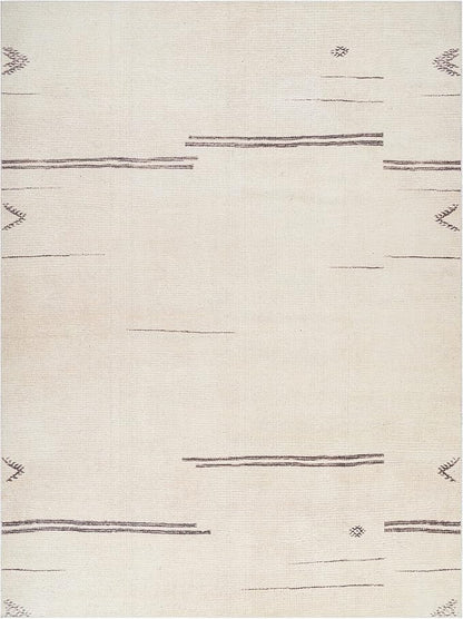 Livabliss x Becki Owens Rivi Moroccan Area Rug , 9'2" x 12', Cream/Charcoal