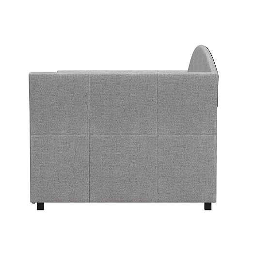 Hillsdale Furniture Hillsdale Westchester Daybed, Twin, Smoke Gray Fabric