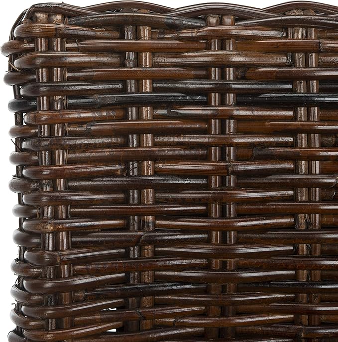 Safavieh Home Collection Cypress Cappuccino Wicker 30-inch Bar Stool