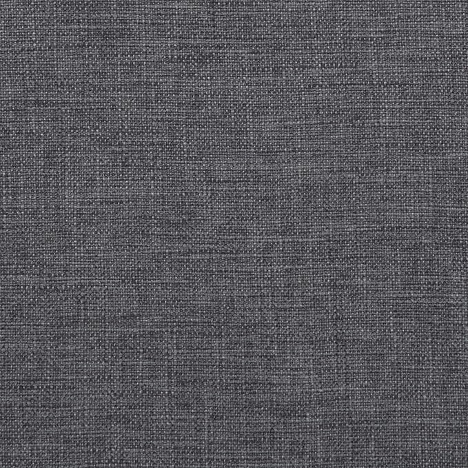 SIMPLIHOME Avalon 48 inch Wide Contemporary Rectangle Storage Ottoman Bench in Slate Grey Linen Look Fabric, Assembled, for the Living Room, Entryway and Family Room