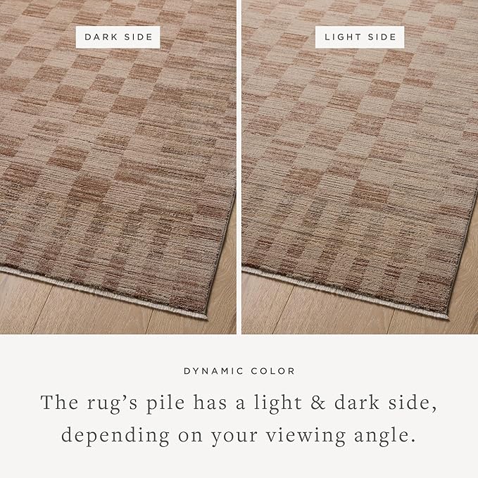 Loloi Amber Lewis Cali Collection CIL-06 Brick/Natural 2'-7" x 8'-0" Runner Rug