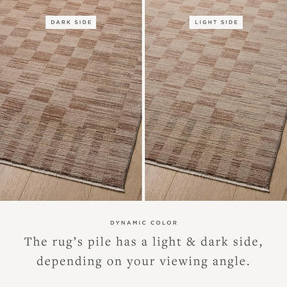Loloi Amber Lewis Cali Collection CIL-06 Brick/Natural 2'-7" x 8'-0" Runner Rug