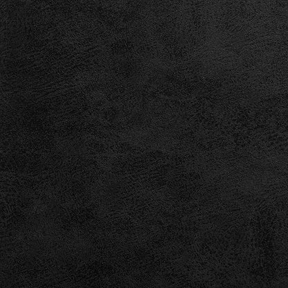 SIMPLIHOME Owen 36 inch Wide Mid Century Modern Square Coffee Table Storage Ottoman in Distressed Black Vegan Faux Leather, Assembled, for the Living Room, Entryway and Family Room