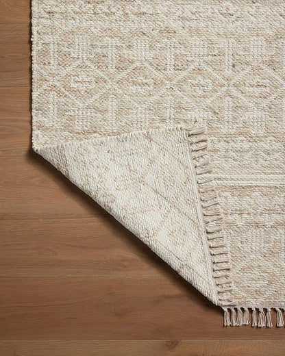 Loloi Angela Rose Rivers Collection RIV-03 Sand/Ivory 2'-6" x 7'-6" Reversible Runner Rug