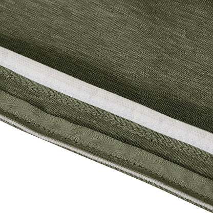 Classic Accessories Montlake FadeSafe Water-Resistant Patio Cushion Set, 23 x 23 x 5 Inch (seat), 21 x 20 x 4 Inch (back), Heather Fern