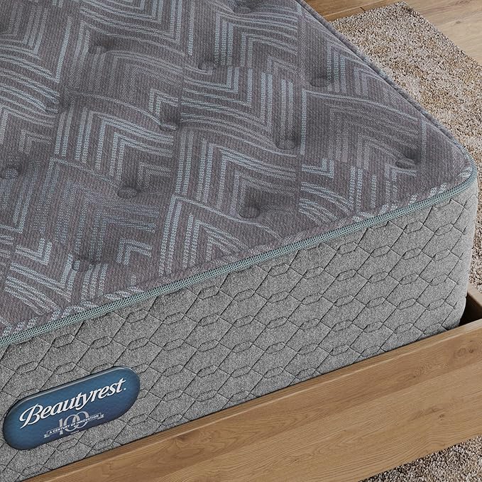 Beautyrest Prime Dream Plush 13.75" Mattress - Twin - Durable Pocketed Coil, Support, Pressure Relief, Cooling, Motion Separation; 100 Night Sleep Trial and 10 Year Warranty