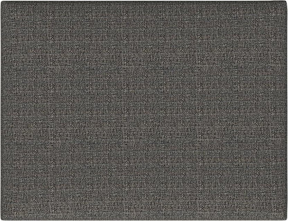 SIMPLIHOME Owen 34 inch Wide Mid Century Modern Rectangle Coffee Table Storage Ottoman in Ebony Tweed Look Fabric, Assembled, for the Living Room, Entryway and Family Room