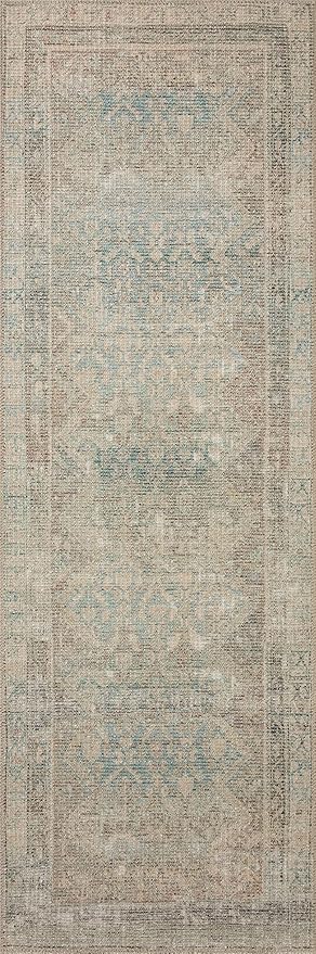 Loloi Angela Rose Aubrey Collection AUB-03 Jade/Natural 10'-0" x 14'-0", .19" Pile Height, Area Rug