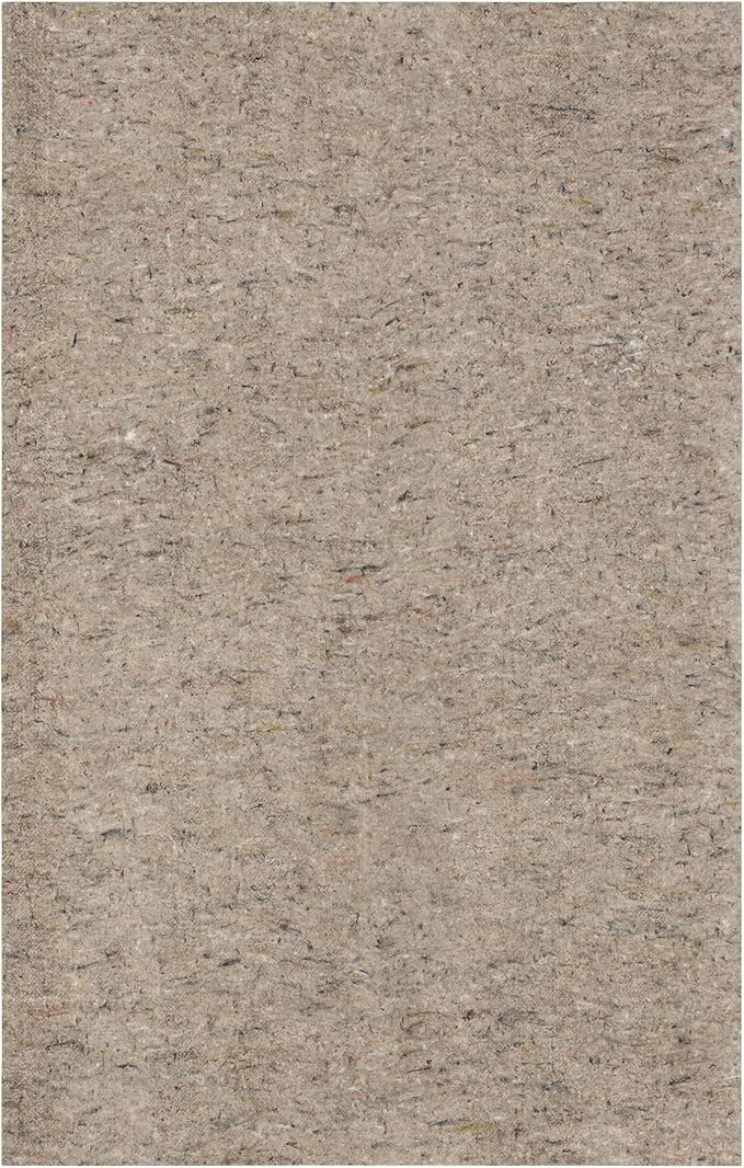 Mohawk Home 2' 6" x 4' Non Slip Grip Rug Pad 1/4" Thick Dual Surface Felt Cushion + Rubber Gripper - Safe for All Floors