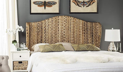 SAFAVIEH Home Collection Nadine Natural Winged Headboard, Twin