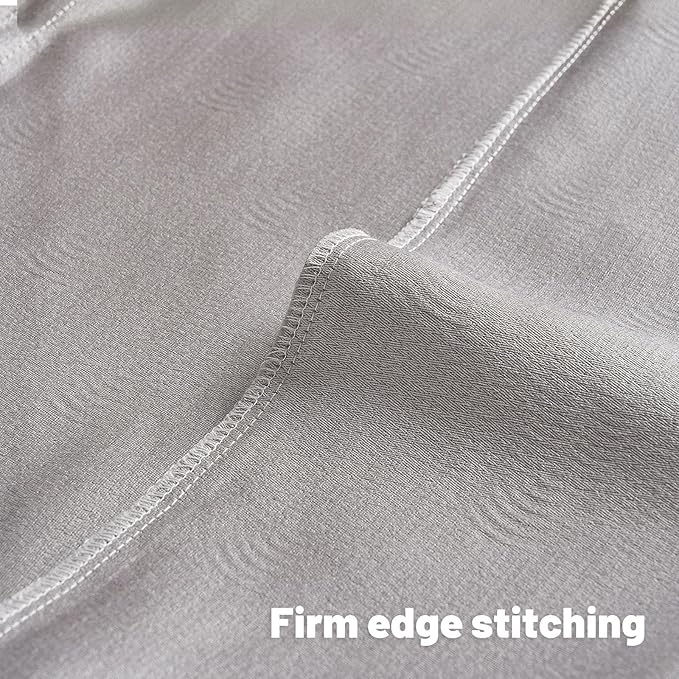 FUTEI Cream Chenille Decorative Throw Pillow Covers 18x18 Inch Set of 2,Soft Cozy Striped Geometric Patterns Cushion Cases,Modern Home Decor for Couch Bed Living Room