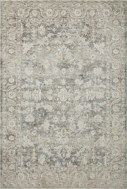 Loloi Amber Lewis Honora Collection HON-02 Slate/Beige 2'-0" x 3'-4" Accent Rug