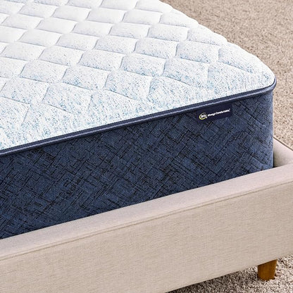 Serta Sleeptrue Firm 11" Twin Hybrid Mattress in a Box, Cooling, Breathable, and Pressure Relieving - 100 Night Trial, CertiPUR-US Certified and 10 Year Limited Warranty