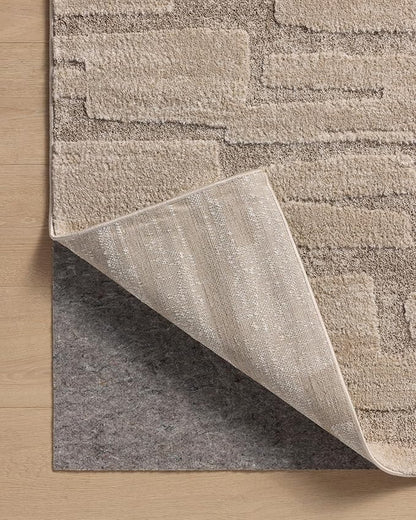 Loloi Amber Lewis Monty Collection MOT-04 Taupe/Beige 2'-7" x 10'-0", .50" Pile Height, Runner Rug