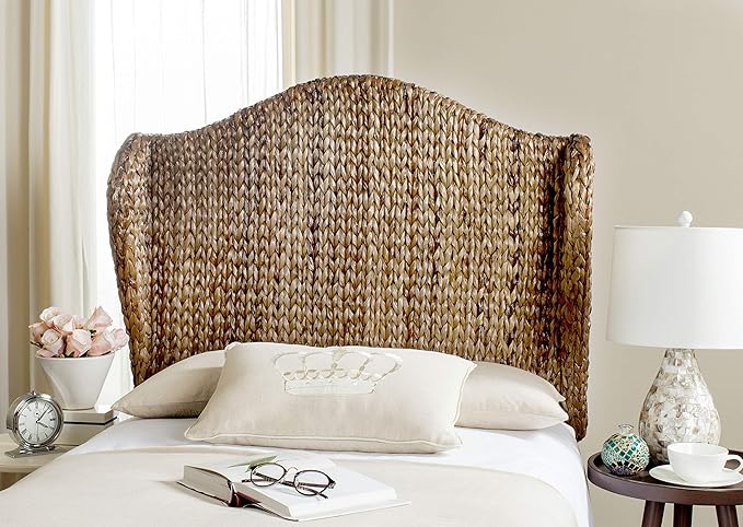 SAFAVIEH Home Collection Nadine Brown Winged Headboard, Full