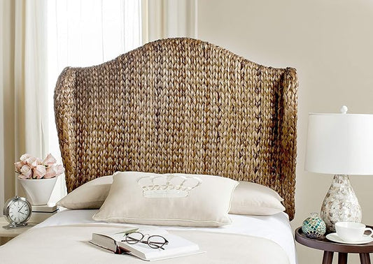 SAFAVIEH Home Collection Nadine Brown Winged Headboard, Full