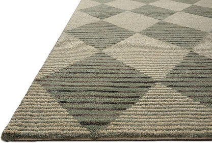 Loloi Chris Loves Julia Francis Collection FRA-01 Spa/Granite 7'-9" x 9'-9" Area Rug
