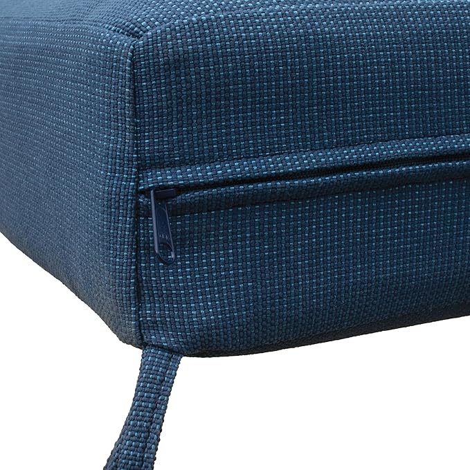 Tommy Bahama Chaise Cushion, 24" X 79" X 2.5", Bamboo Bay Cobalt