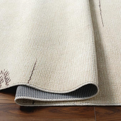 Livabliss x Becki Owens Rivi Moroccan Area Rug , 7'10" x 10', Cream/Charcoal