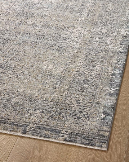 Loloi Amber Lewis Alie Collection ALE-04 Sky/Stone 2'-3'' x 3'-10'', .13'' Pile Height, Accent Rug