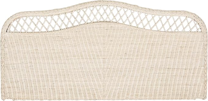Safavieh Home Collection Sephina White Washed Rattan Headboard (Queen)