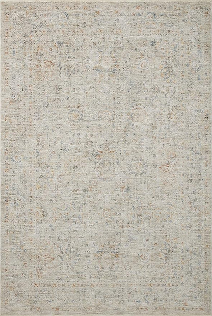 Loloi Amber Lewis Honora Collection HON-05 Bone/Multi 3'-9" x 5'-9" Accent Rug
