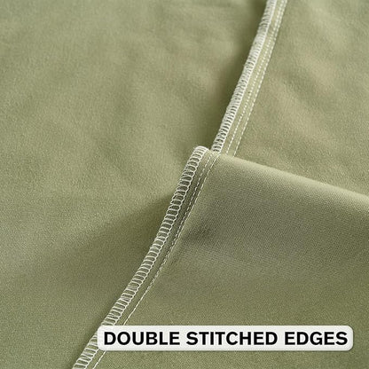 FUTEI Sage Green Velvet Throw Pillow Covers 24x24 Inch Set of 2,Soft Embossed Leaf-Relief Textured European Cushion Cases,Natural Home Decor for Couch Living Room