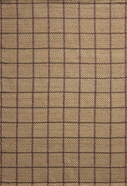 Loloi Chris Loves Julia Fletcher Collection FLE-01 Natural/Brown 7'-9" x 9'-9", .37" Pile Height, Area Rug