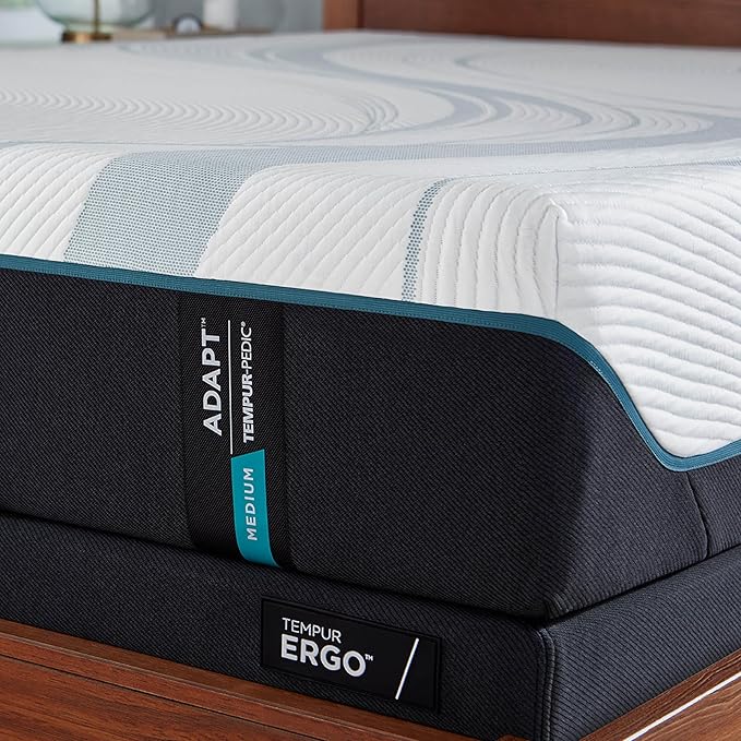 TEMPUR-Adapt 2.0 Medium 11 inch Memory Foam Mattress, King