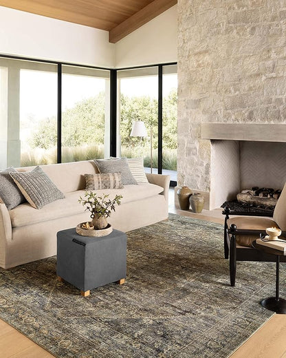 Loloi Amber Lewis Morgan Collection MOG-05 Spice/Lagoon 2'-3" x 7'-6" 38" Thick Runner Rug feat. CloudPile, Neutral, Room Décor, Vintage Inspired, Livingroom, Bedroom, Dining Area