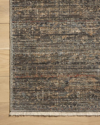 Loloi Amber Lewis Molly Collection MOL-05 Lagoon/Natural 7'-10" x 10' Low Pile Area Rug