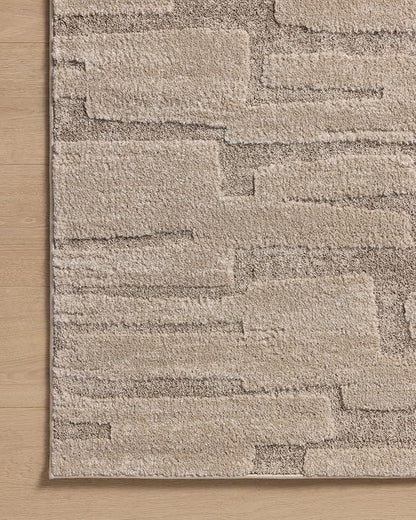 Loloi Amber Lewis Monty Collection MOT-04 Taupe/Beige 4'-0" x 6'-0", .50" Pile Height, Accent Rug