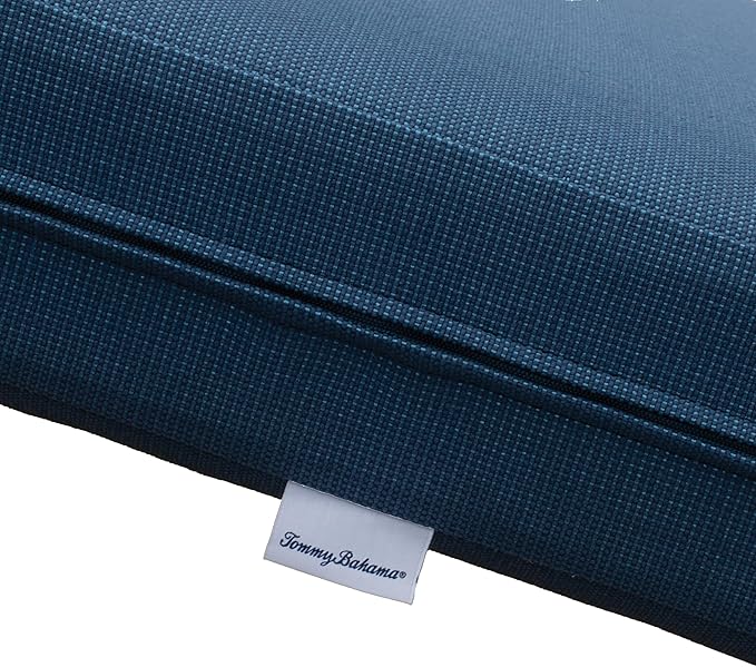 Tommy Bahama Deep Seating Lounge Cushion, 23" X 24" X 4", Bamboo Bay Cobalt