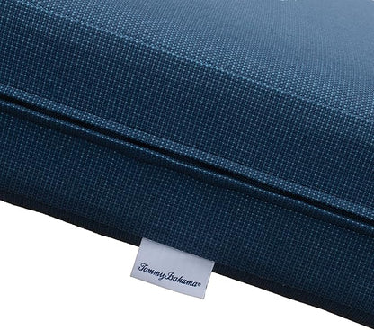 Tommy Bahama Deep Seating Lounge Cushion, 23" X 24" X 4", Bamboo Bay Cobalt