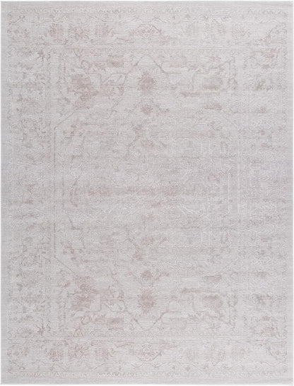 SAFAVIEH Area Rug 12x18 - Reflection Collection - Large - Cream & Ivory, Non-Shedding & Easy Cleaning, Ideal for Living Room, Bedroom (RFT665D)