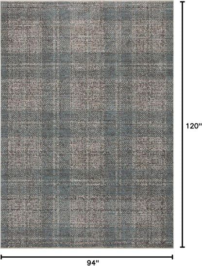 Loloi Angela Rose Ember Collection EMB-09 Denim/Charcoal 7'-10" x 10' Area Rug