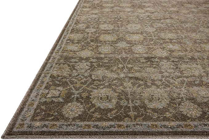 Loloi Magnolia Home by Joanna Gaines Mona Collection MOA-03 BARK/Natural 2'-6" x 10'-0" Runner Rug